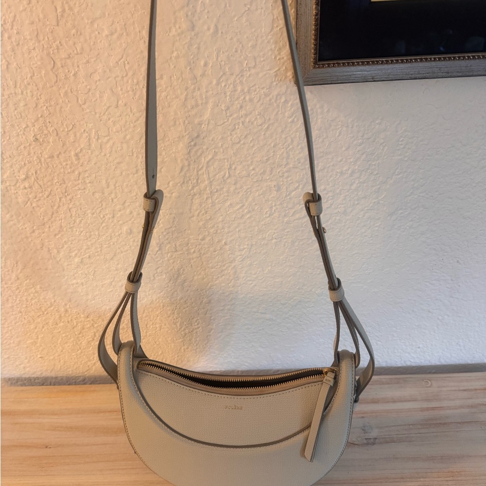 Elegant Cream Crossbody Polène purse